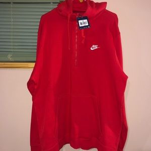 Half zip Nike hoodie